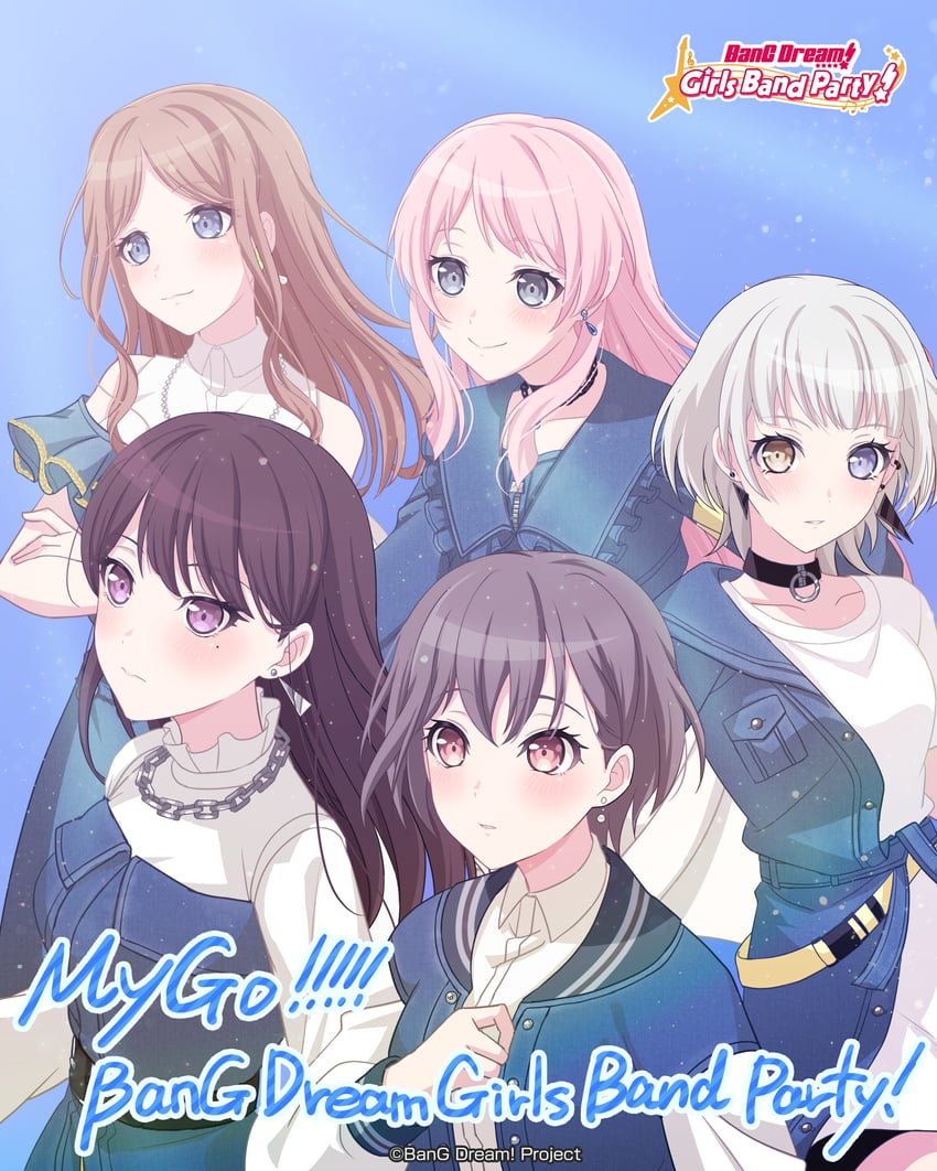 chihaya anon, nagasaki soyo, shiina taki, takamatsu tomori, and kaname raana (bang dream! and 1 more)