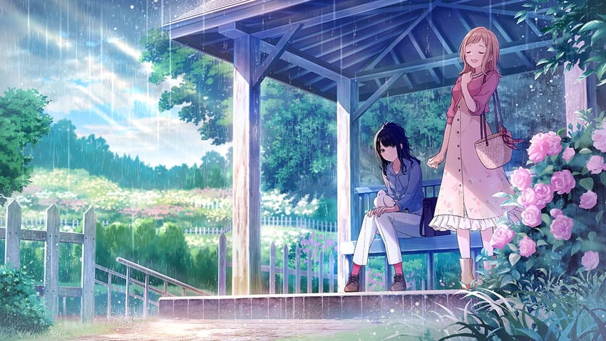 sakuragi mano and kazano hiori (idolmaster and 1 more)