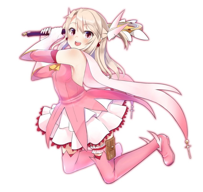 illyasviel von einzbern, prisma illya, and magical ruby (fate and 1 more) drawn by masamuuu