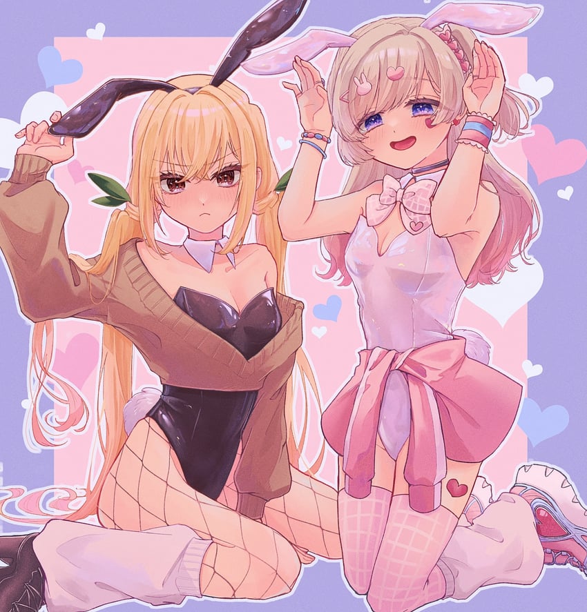 inda karane and kedarui aashii (kimi no koto ga dai dai dai dai daisuki na 100-nin no kanojo) drawn by oknomyk