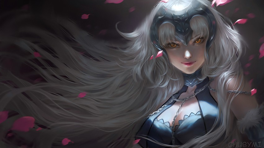 jeanne d'arc alter (fate and 1 more) drawn by chuby_mi