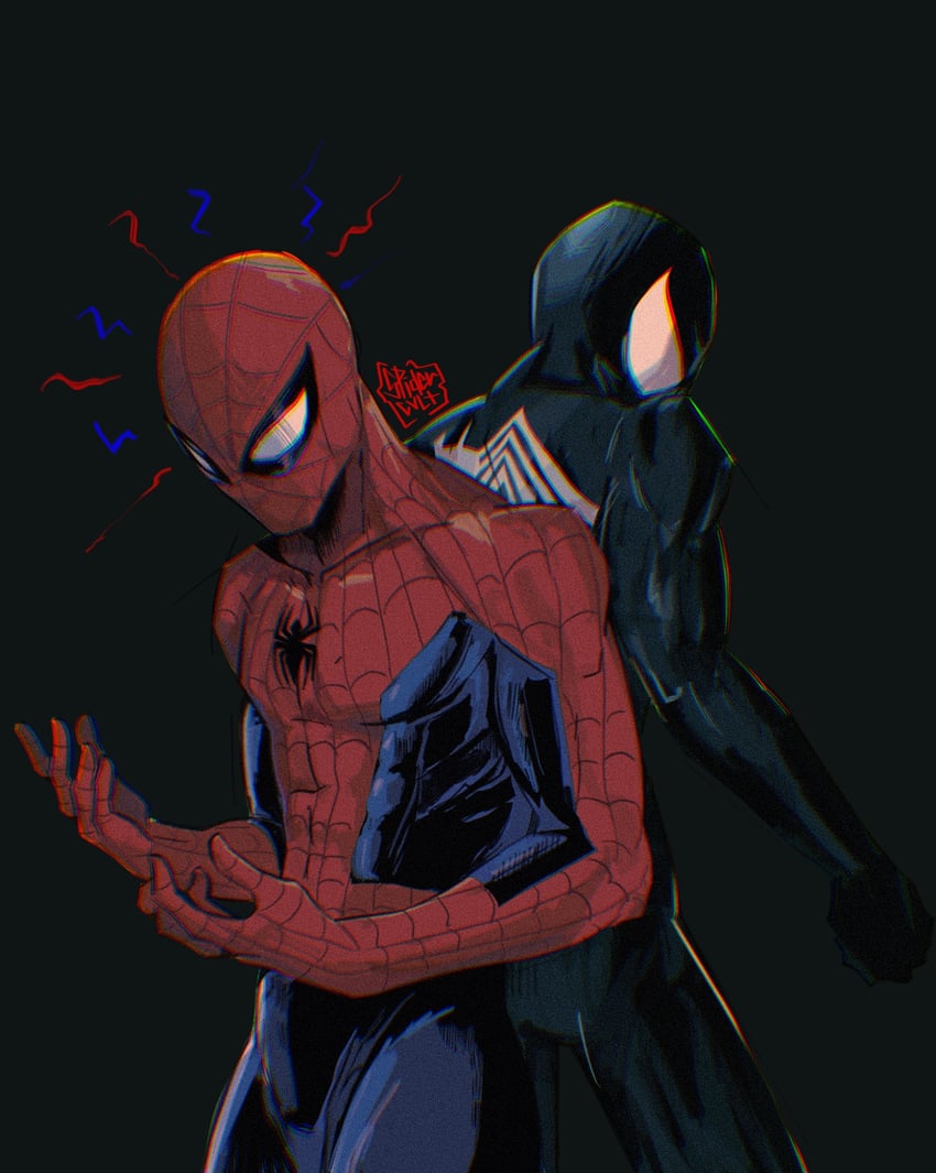 spider-man (marvel and 1 more) drawn by spidercvlt
