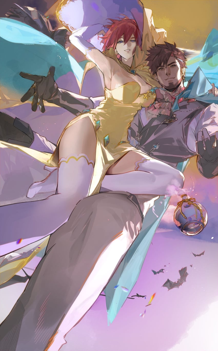 kaname buccaneer and arad molders (macross and 1 more) drawn by wangyou_ro