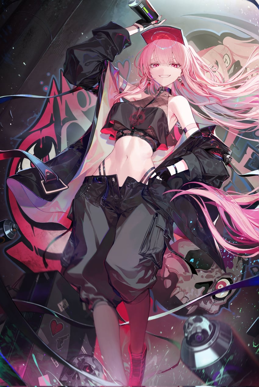 mori calliope (hololive and 1 more) drawn by chyan
