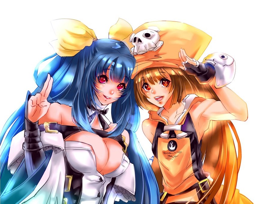 dizzy and may (guilty gear and 1 more) drawn by yuki_onna_(kyotonosyugosin)
