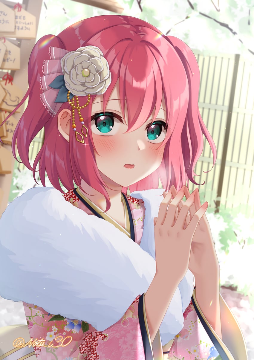 kurosawa ruby (love live! and 1 more) drawn by nota_ika
