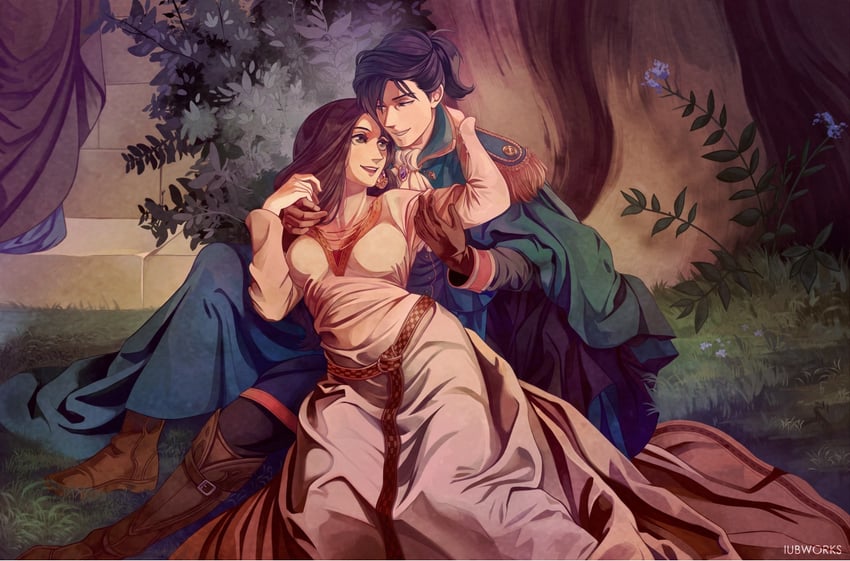 dorothea arnault and felix hugo fraldarius (fire emblem and 2 more) drawn by iubworks