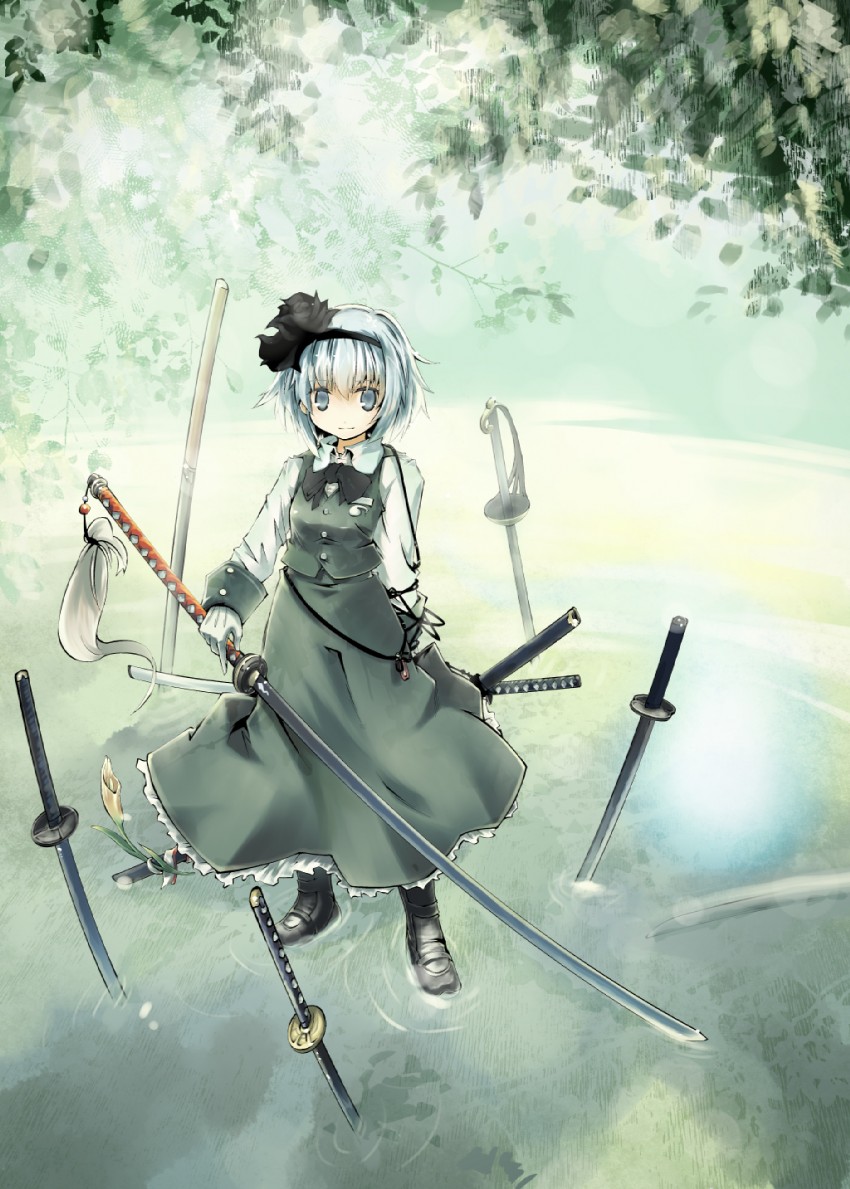konpaku youmu (touhou) drawn by nanaroku_(fortress76)