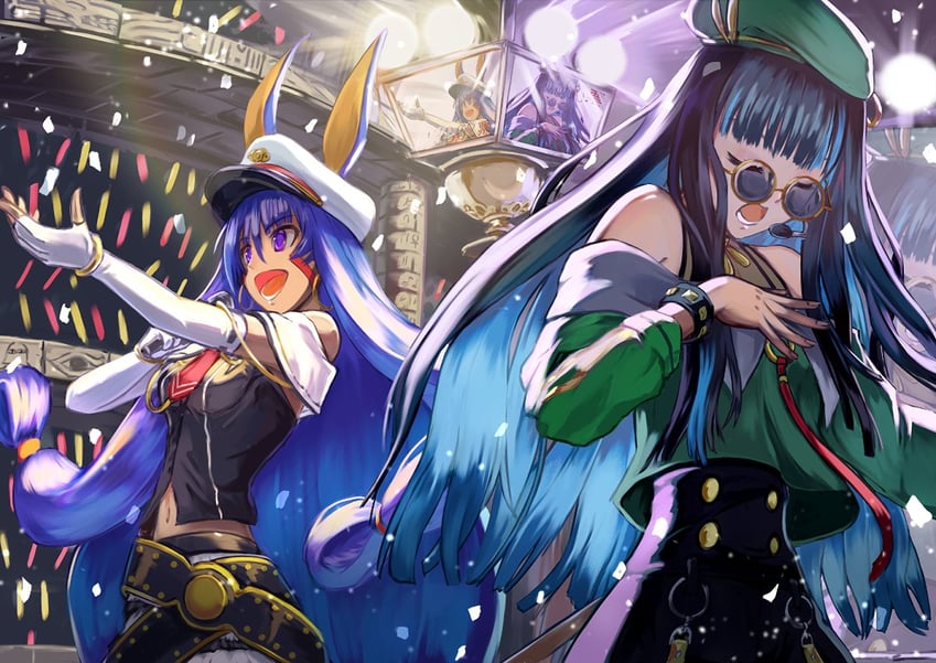 nitocris and tenochtitlan (fate and 1 more) drawn by inugami86