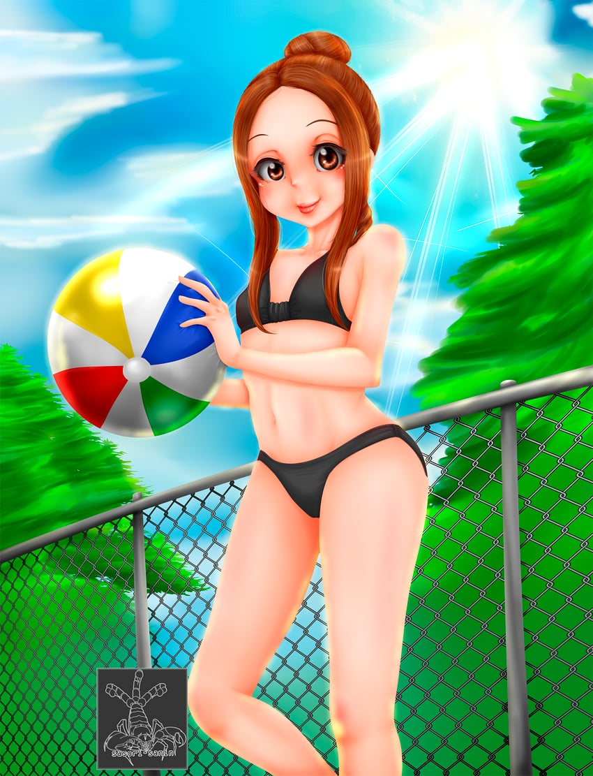 takagi-san (karakai jouzu no takagi-san and 1 more) drawn by sasori-sanin