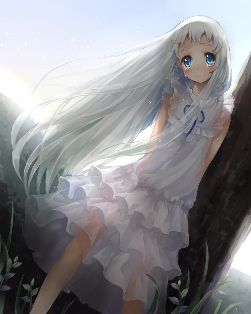 honma meiko (ano hi mita hana no namae wo bokutachi wa mada shiranai.) drawn by suzushiro_sayu