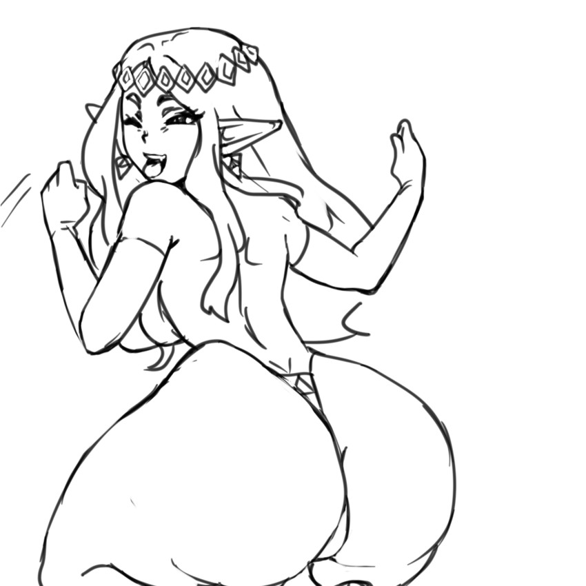 princess hilda (the legend of zelda and 1 more) drawn by mandragoria