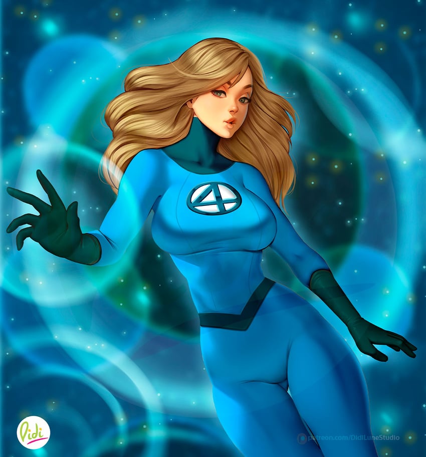 sue storm (marvel and 1 more) drawn by didi_esmeralda