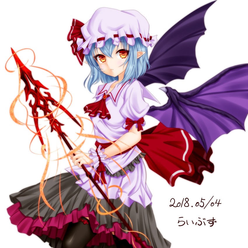 remilia scarlet (touhou) drawn by libus