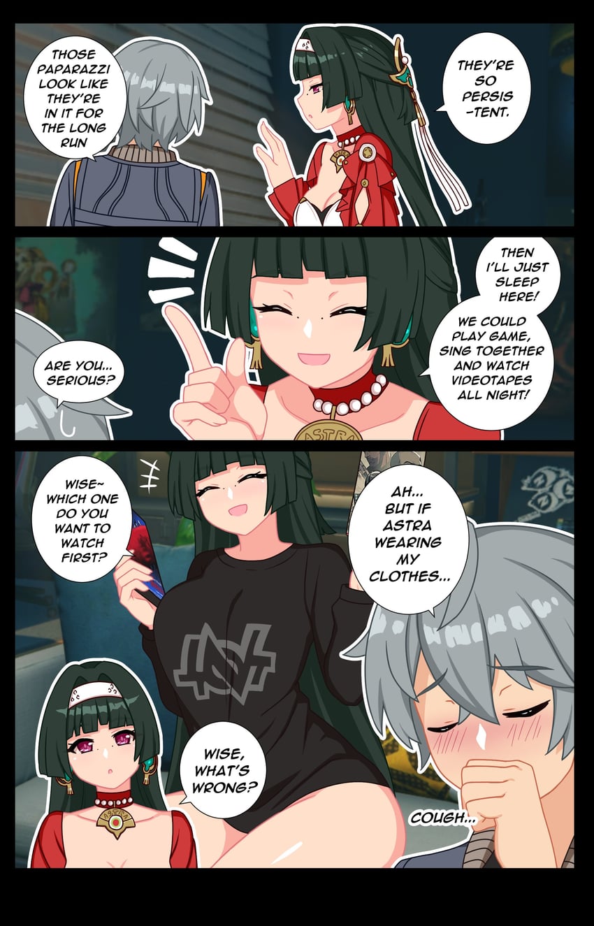 wise and astra yao (zenless zone zero) drawn by shikcorner