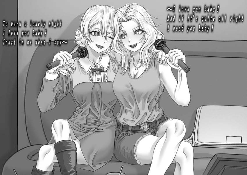 darjeeling and kay (girls und panzer) drawn by tigern_(tigern28502735)