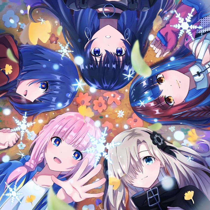 isekaijoucho, kaf, rim, koko, and harusaruhi (kamitsubaki studio) drawn by tirudo29