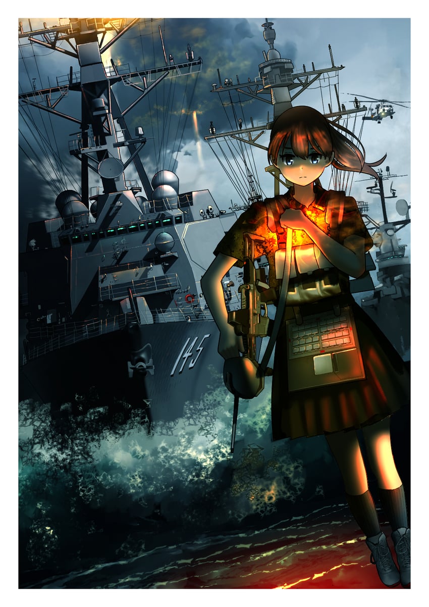 intrepid (kantai collection) drawn by timmyyen