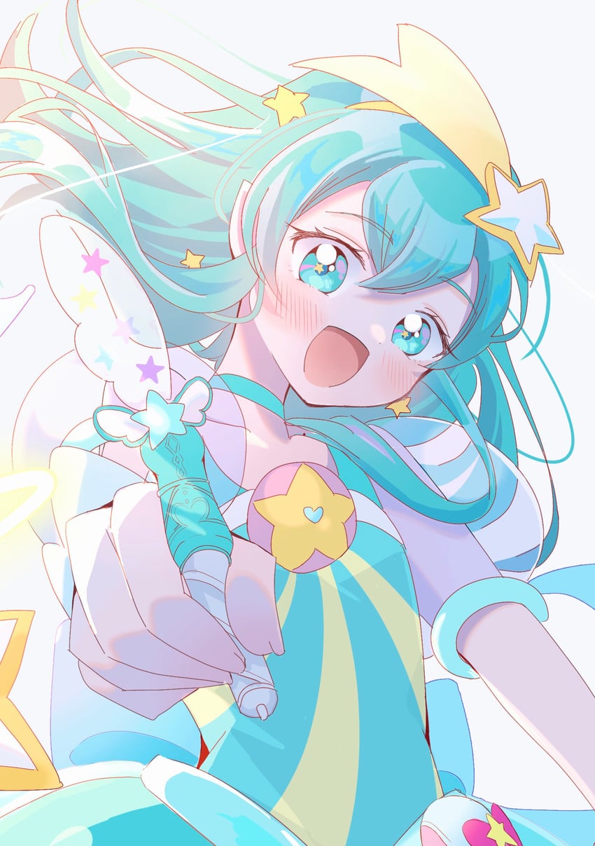 hagoromo lala and cure milky (precure and 1 more) drawn by lilylily0601