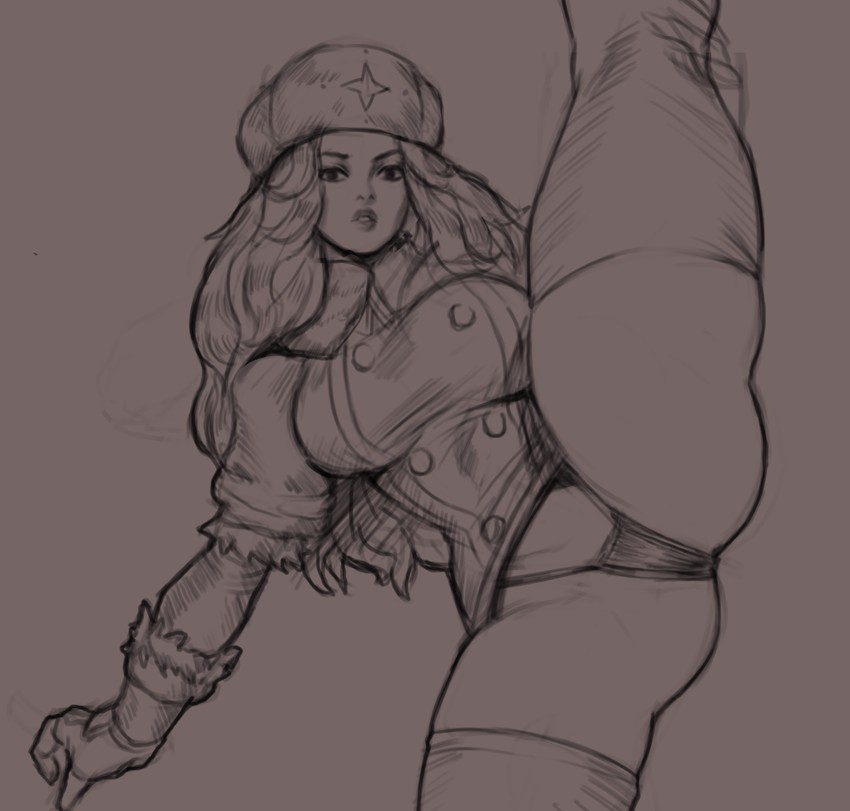 kolin (street fighter and 1 more) drawn by rhydwyn