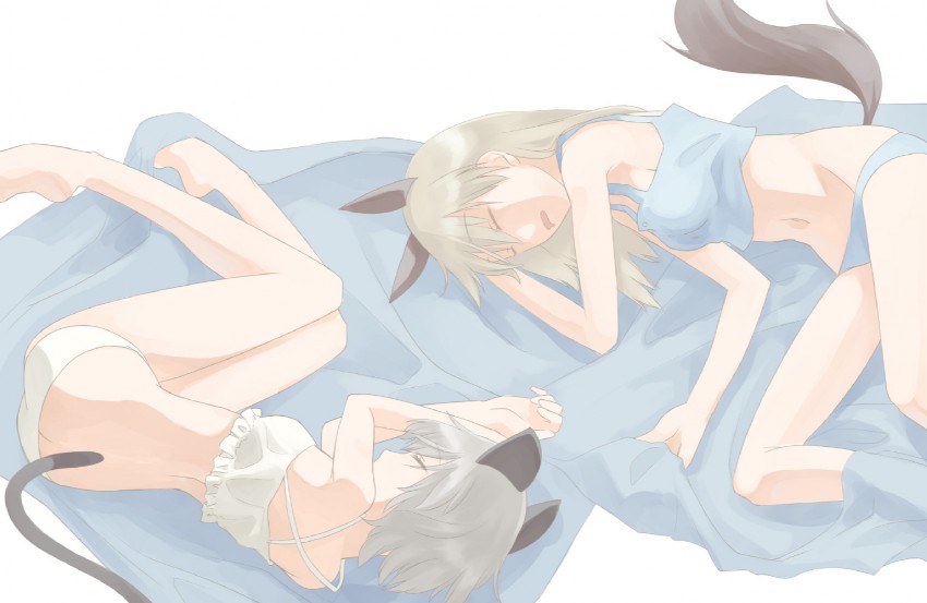 sanya v. litvyak and eila ilmatar juutilainen (world witches series and 1 more) drawn by keyta