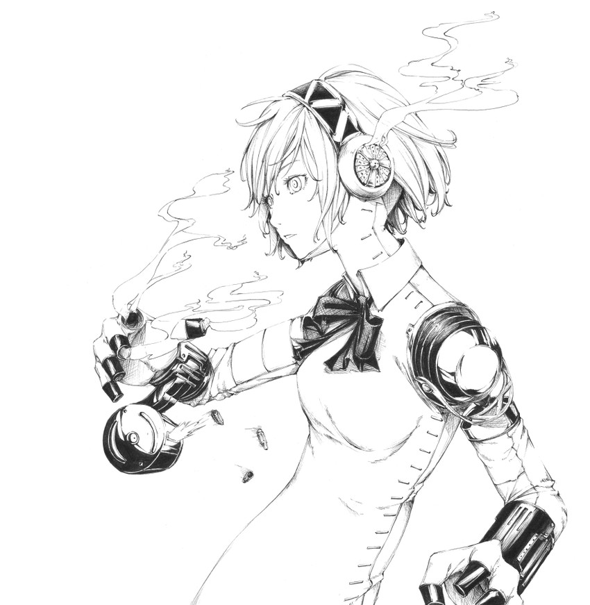 aigis (persona and 1 more) drawn by sousou_(sousouworks)