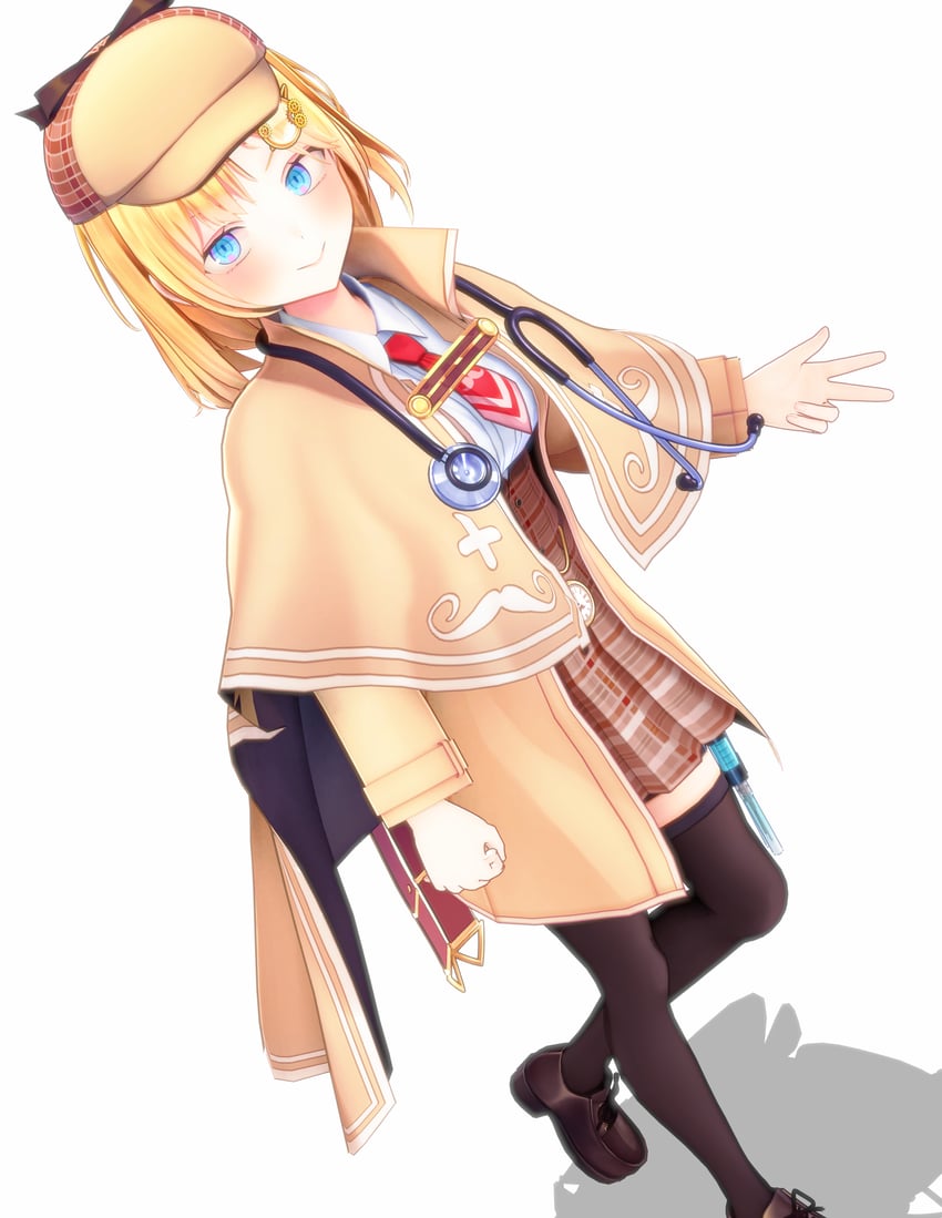 watson amelia (hololive and 1 more) drawn by itynited0616