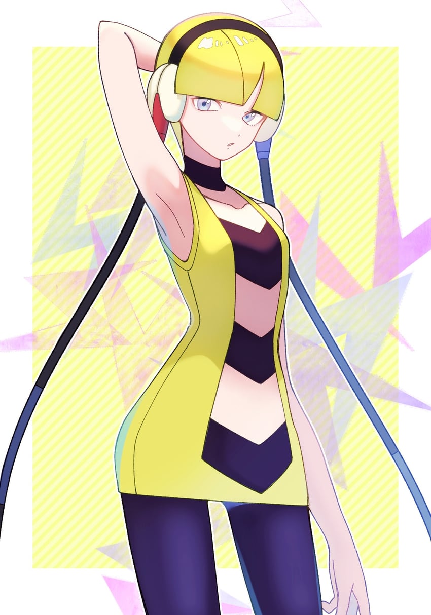 elesa (pokemon and 1 more) drawn by kana_(kanna_runa0620)