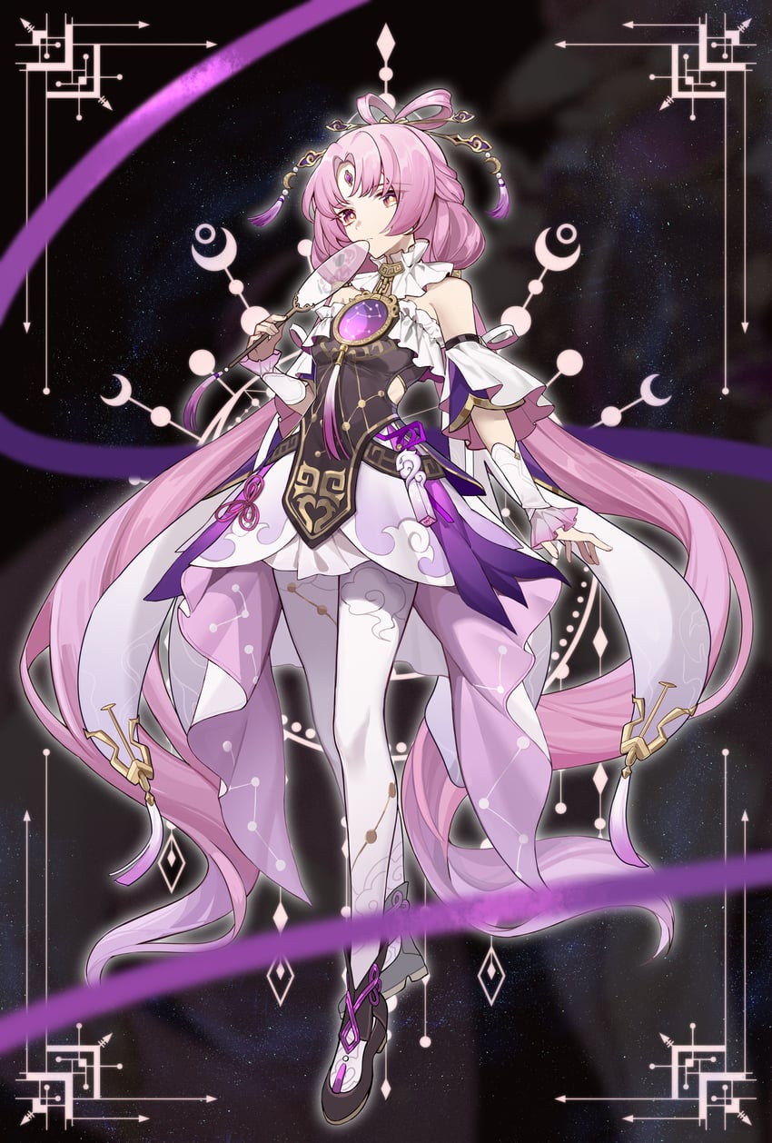 fu xuan (honkai and 1 more) drawn by hoxino