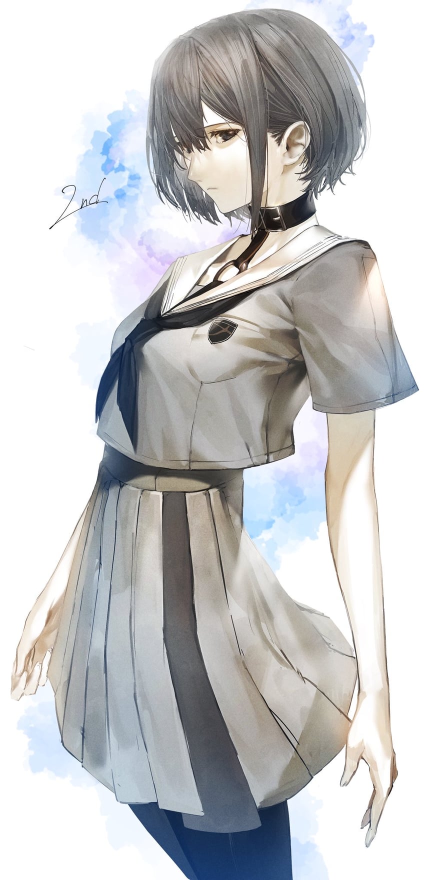 akagi hina (nier and 1 more) drawn by kamonegi_(meisou1998)