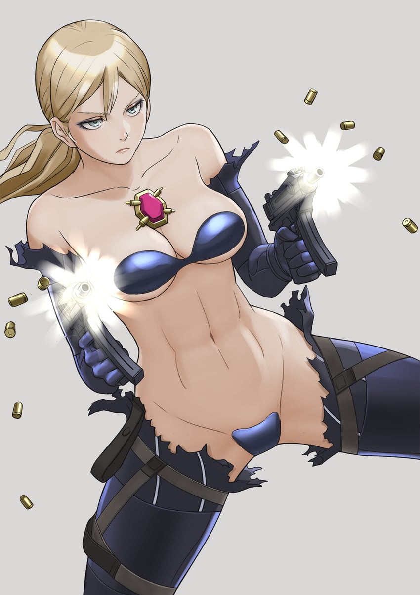 jill valentine (resident evil and 1 more) drawn by shigenobu
