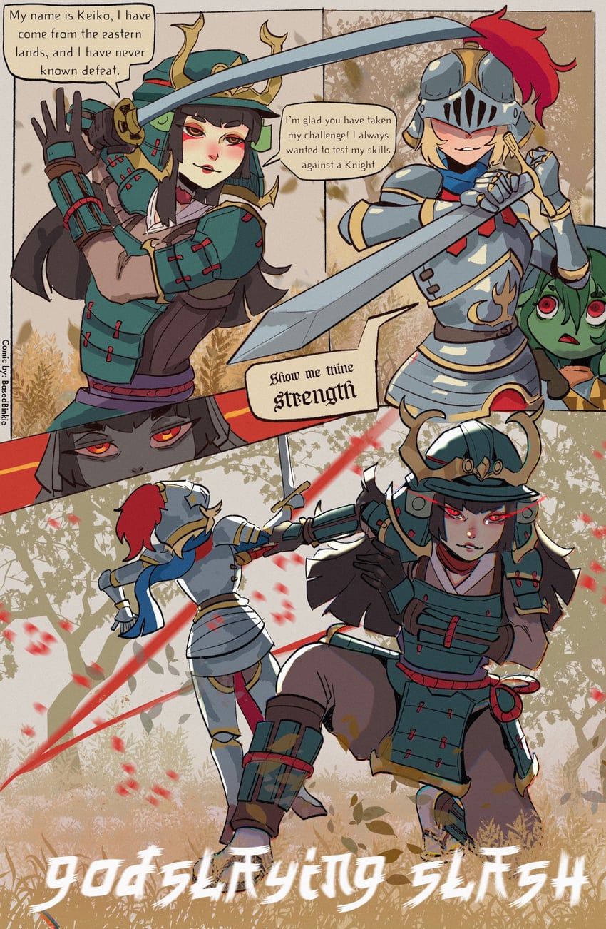 flayne, sancha gobzales, and keiko matsumori (original) drawn by basedbinkie