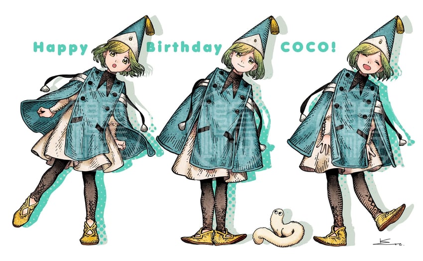 coco and brushbuddy (tongari boushi no atelier) drawn by shirahama_kamome