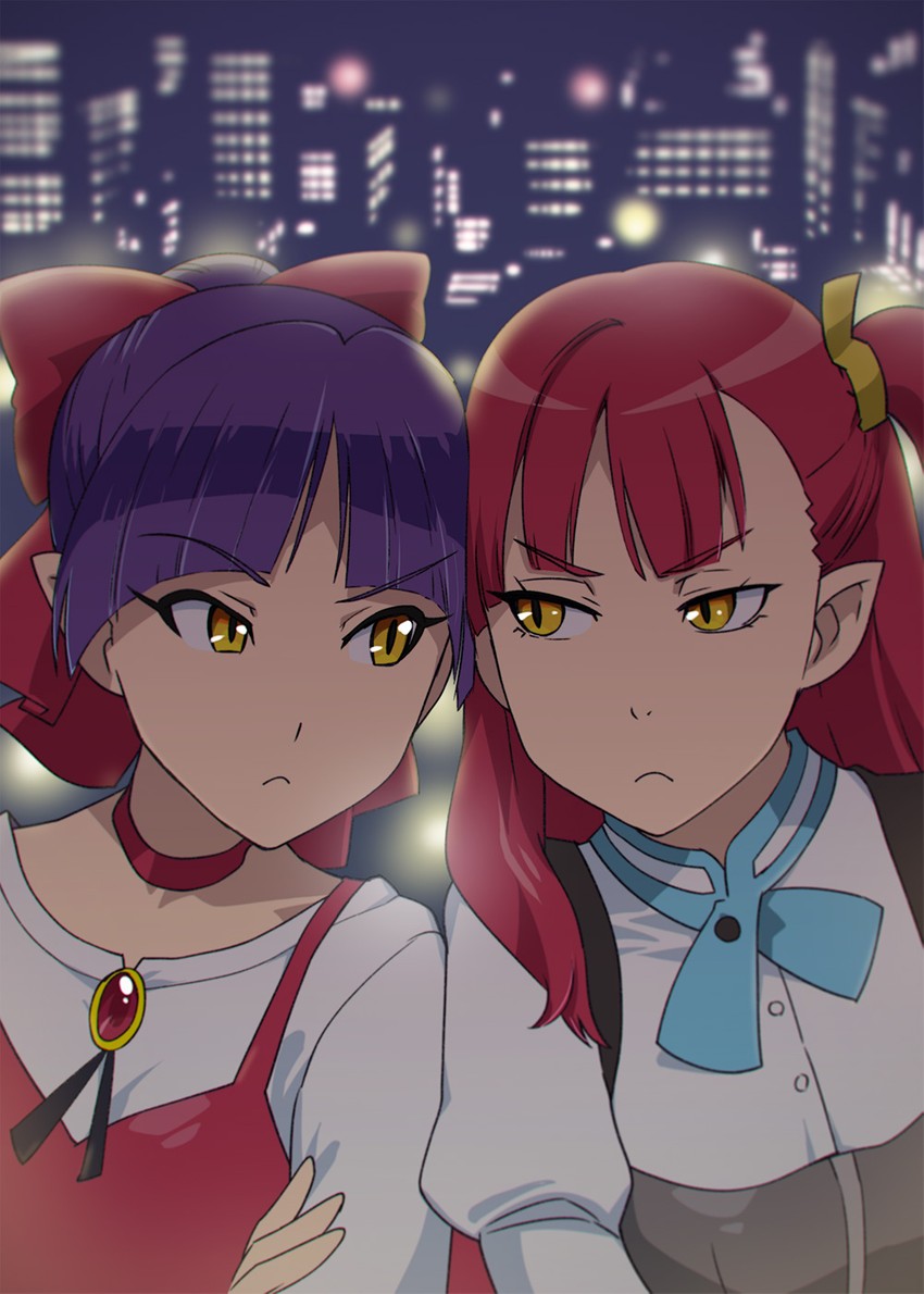 nekomusume and bera (gegege no kitarou and 1 more) drawn by ueyama_michirou