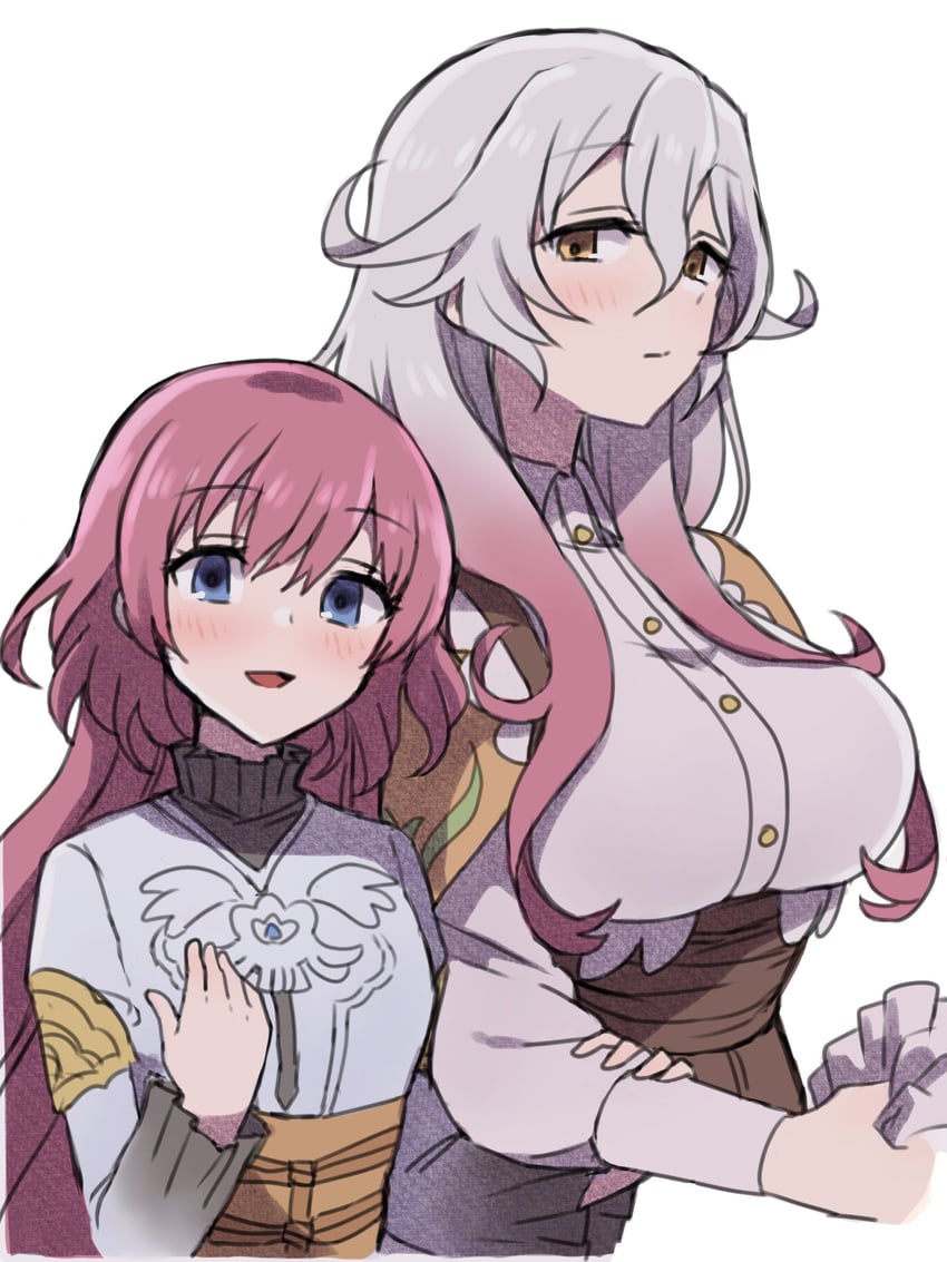 priscilla and elsje (rune factory and 1 more) drawn by apo_518