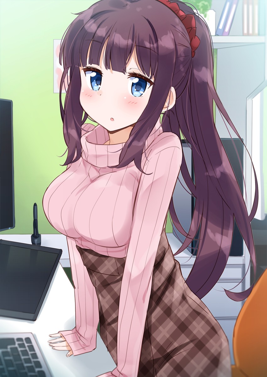 takimoto hifumi (new game!) drawn by mousou_(mousou_temporary)