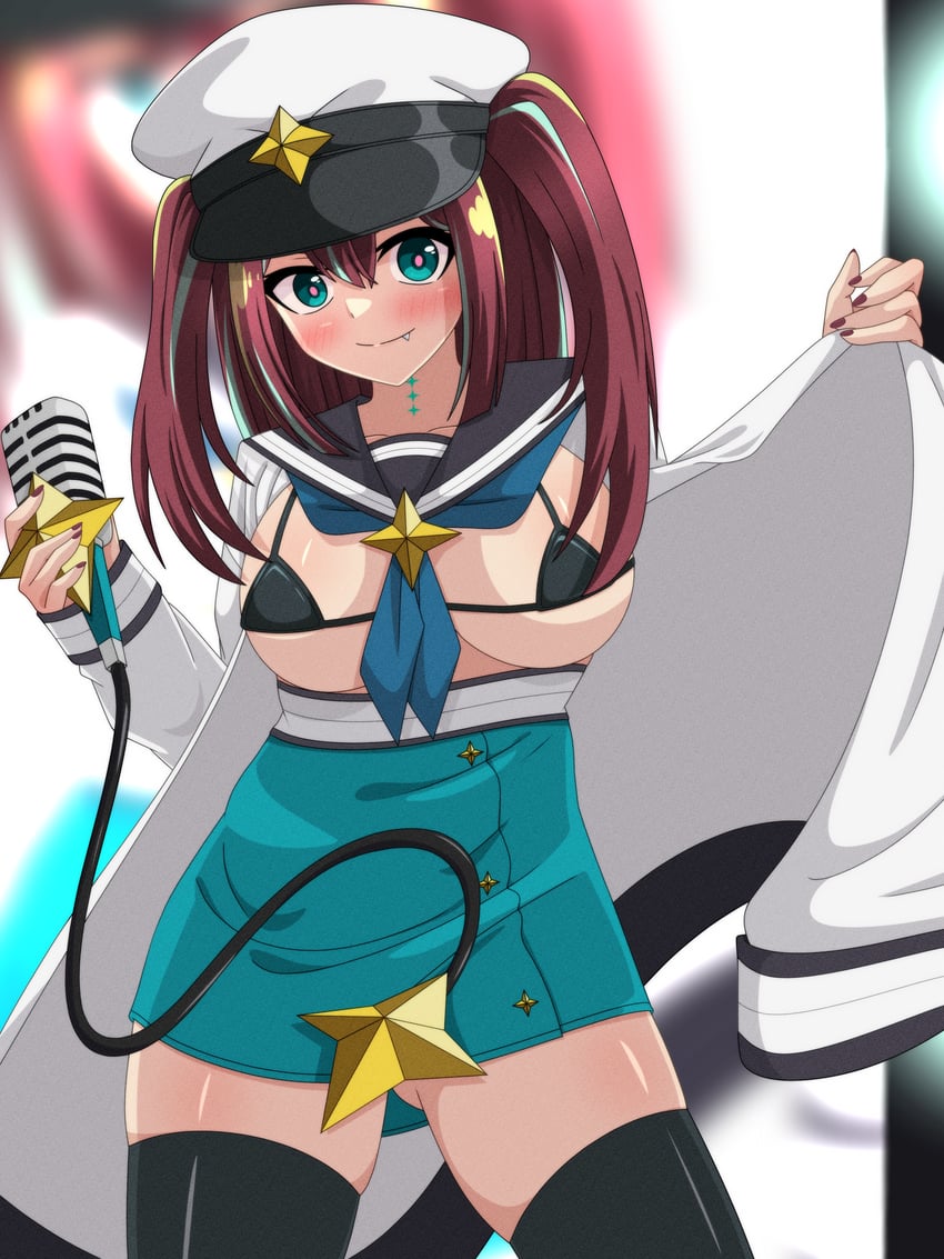 akoya matama and loco musica (mahou shoujo ni akogarete) drawn by otozato_yomi