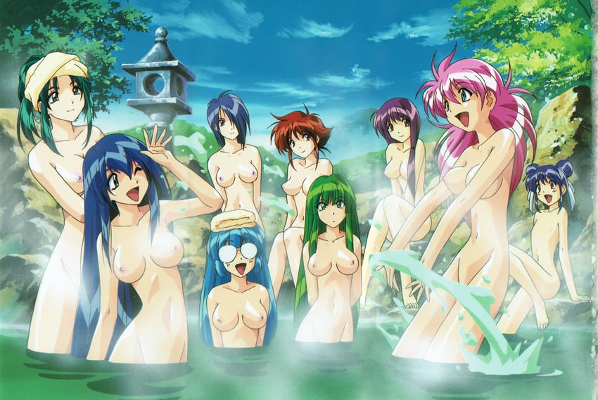 masou shizuka, sill plain, kentou kanami, maria custard, lia parapara leazas, and 4 more (rance) drawn by yamashita_toshinari