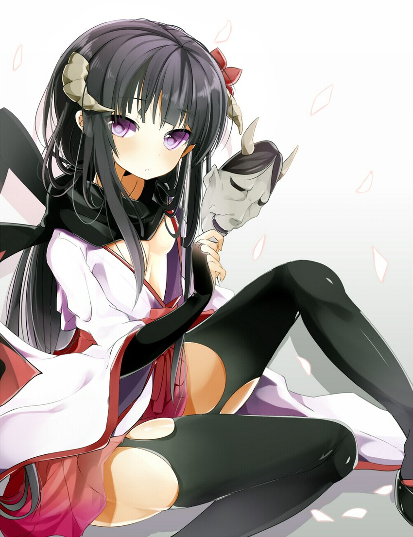 shirakiin ririchiyo (inu x boku ss) drawn by kakao_(chocolate_land)