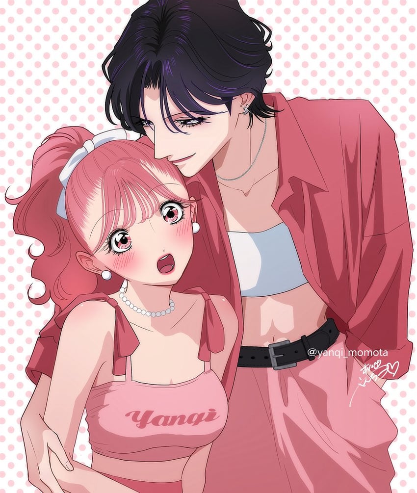 miri and aoi (original and 1 more) drawn by yanqi_momota