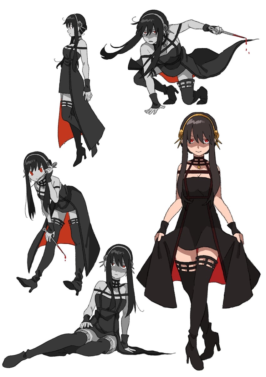yor briar (spy x family) drawn by dou_(mame_eee)