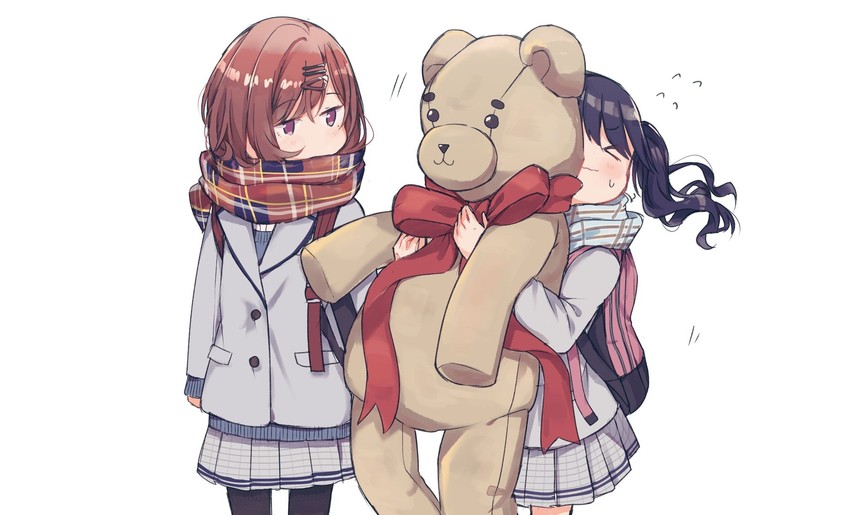 higuchi madoka and fukumaru koito (idolmaster and 1 more) drawn by hanetsuka