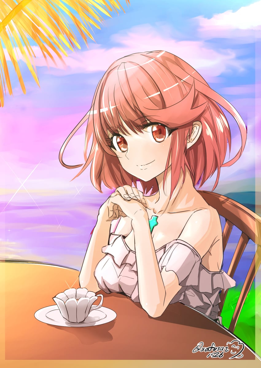 pyra (xenoblade chronicles and 1 more) drawn by sofusan1526
