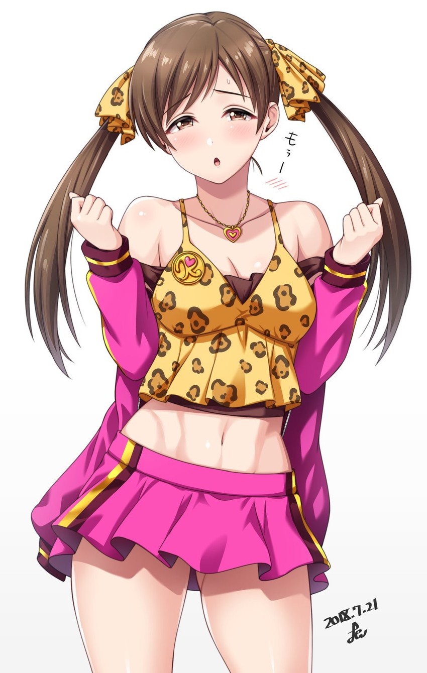 nitta minami and matoba risa (idolmaster and 1 more) drawn by yoohi