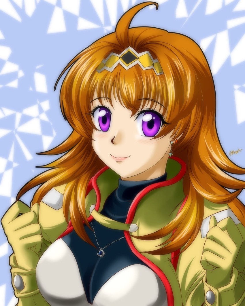 charlotte hasting (super robot wars and 1 more) drawn by negimura ...