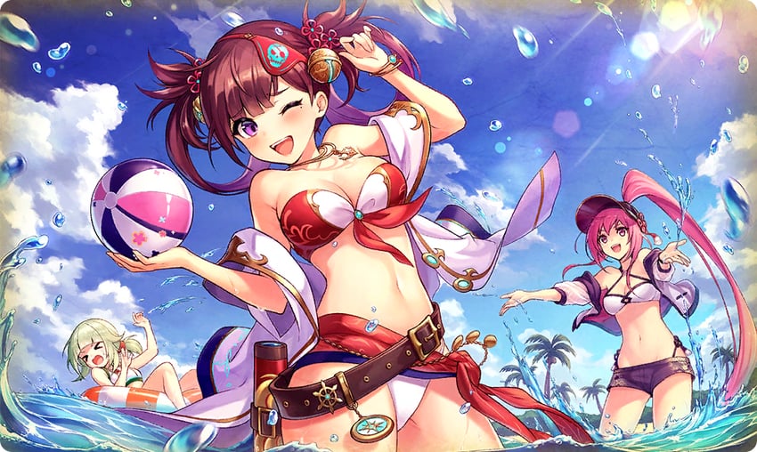 suzuka, shenmei, and su yi (ta ga tame no alchemist)