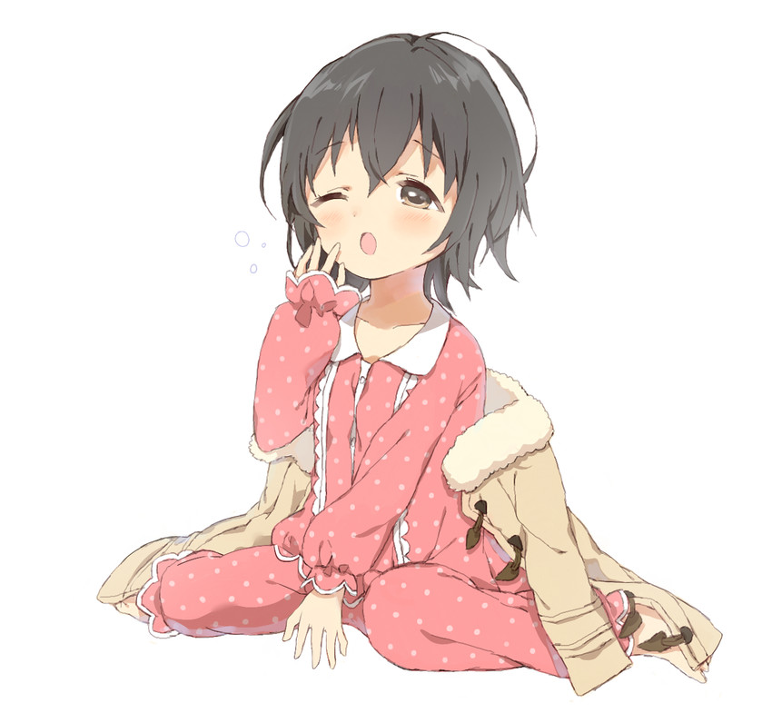 akagi miria (idolmaster and 1 more) drawn by caracorn