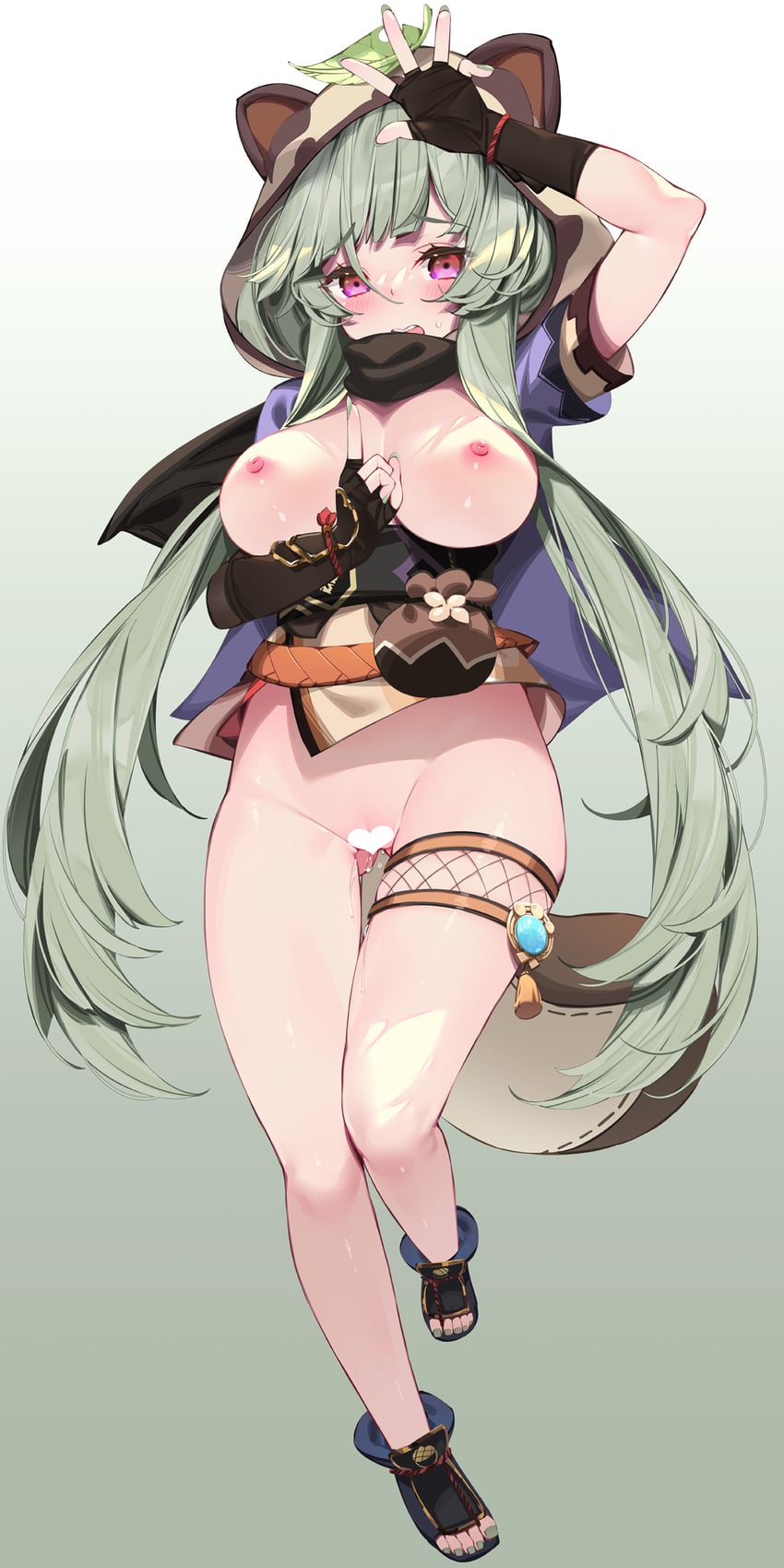 sayu (genshin impact) drawn by waterring