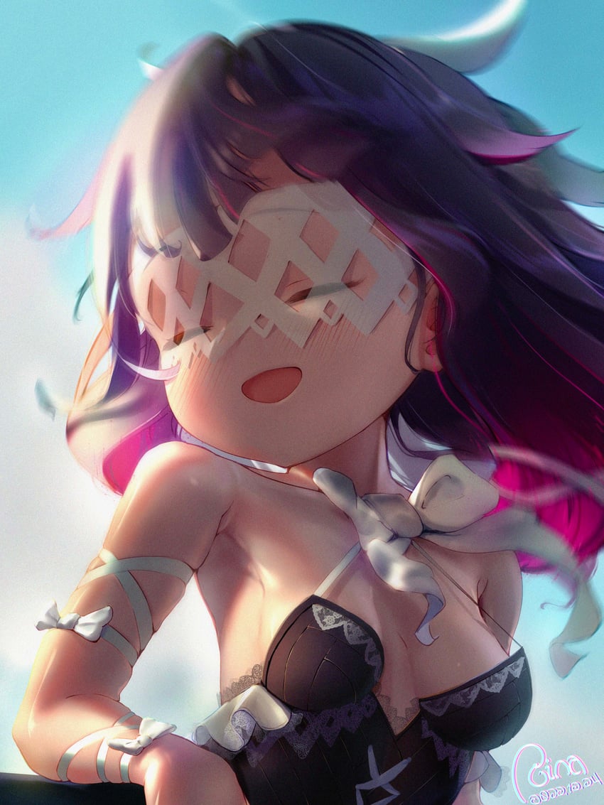 columbina (genshin impact) drawn by moemaru