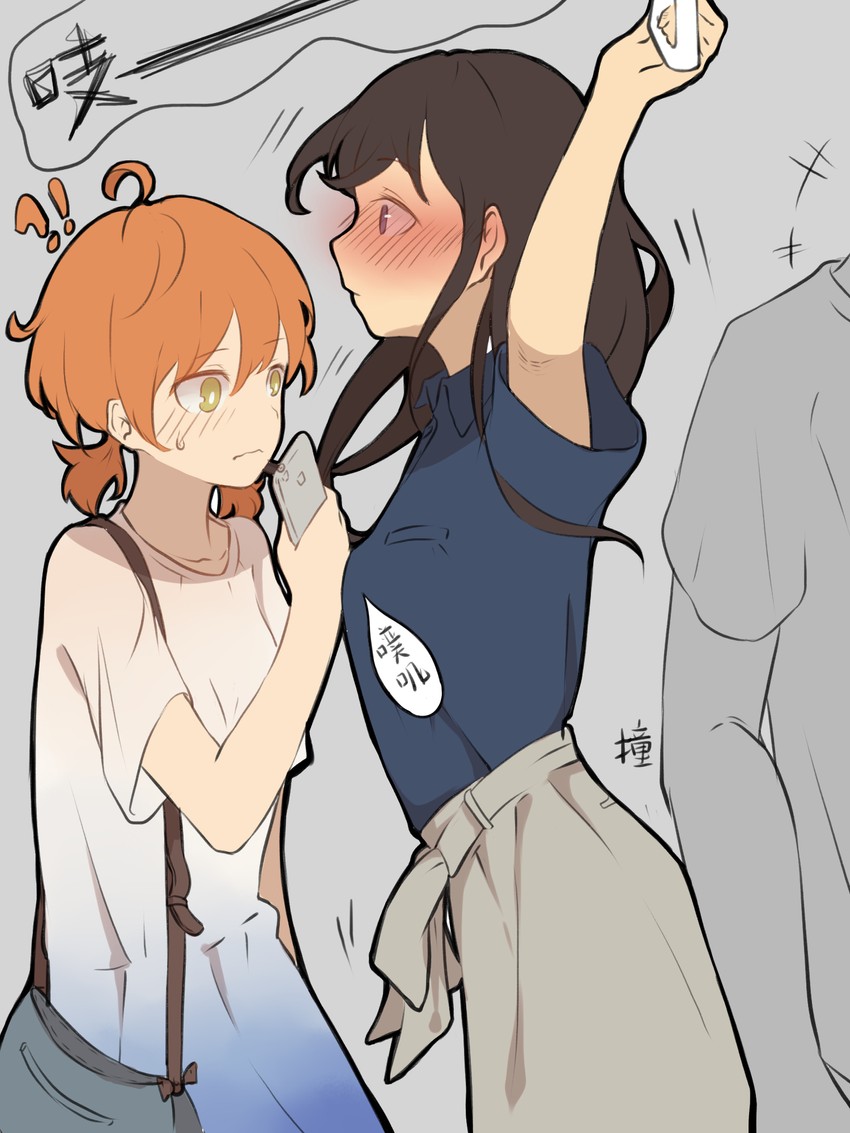 koito yuu and nanami touko (yagate kimi ni naru) drawn by bukei